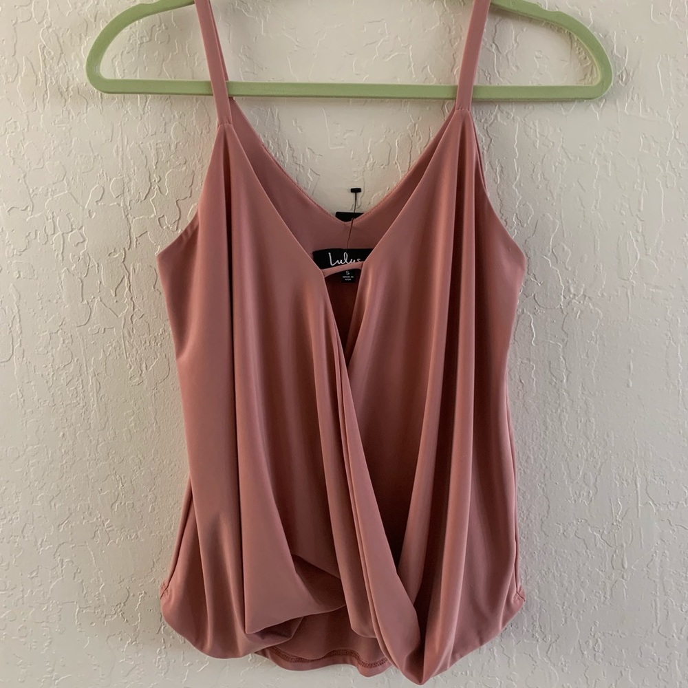 Lulus Loops-y Daisy Blush Pink Top